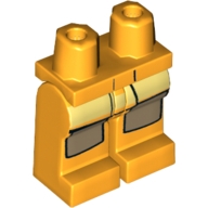 Lego nohy, světle oranžová (4649722)